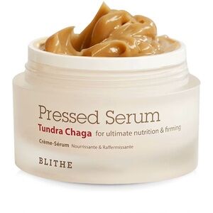 BLITHE Pressed Serum Tundra Chaga | Korean Moisturizer | Anti Aging Cream 1.68oz